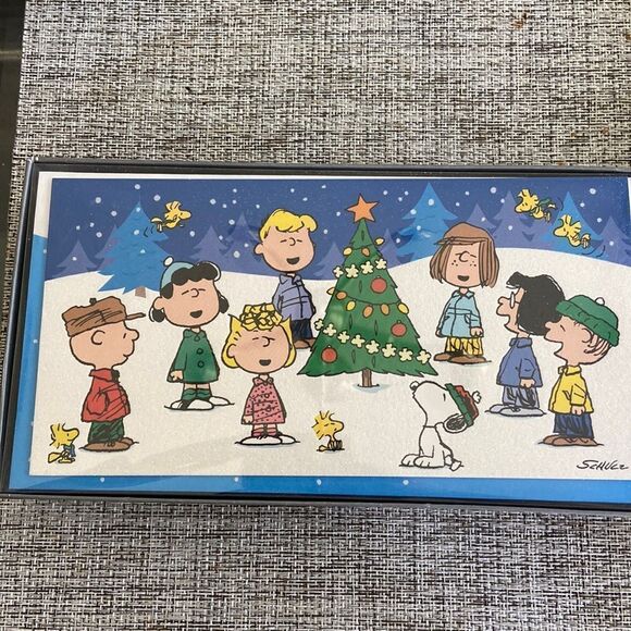 Hallmark Xmas cards with self sealing envelopes new in box 16 cards 17 envelopes - Picture 1 of 5